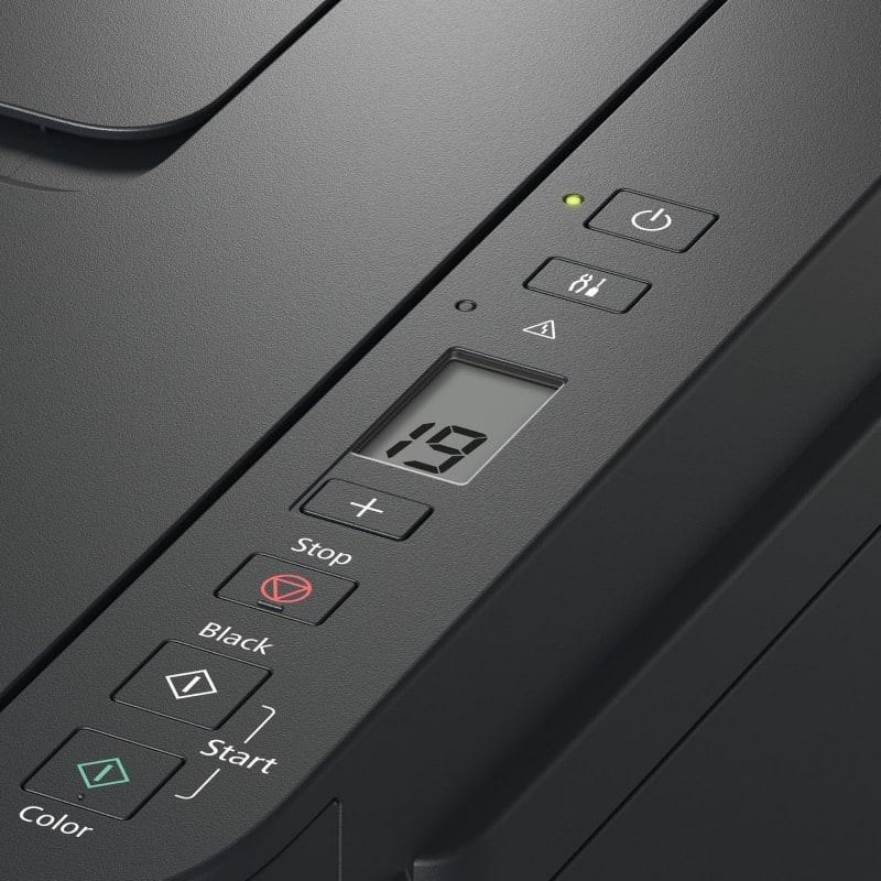 Pixma G2410 3-in-1 Multifunction Colour Ink Printer, Print, Scan, Copy, Black thumbnail 3