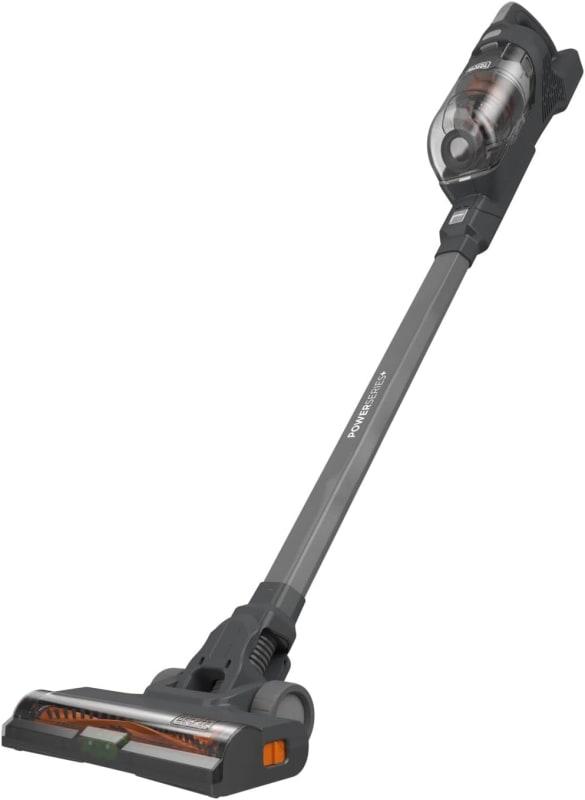 Black & Decker BHFEA520J 3-in-1 Cordless Handle Vacuum Cleaner (18 V, Bagless Floor Handheld Vacuum Cleaner with Turbo Brush, 2 Suction Levels, Wireless, Includes Wall Mount, Crevice Nozzle
