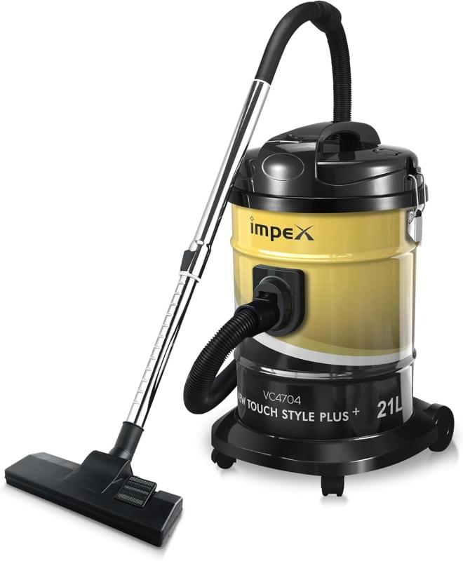 Impex Drum Vacuum Cleaner - 2200Watts, 21Litre - VC4704