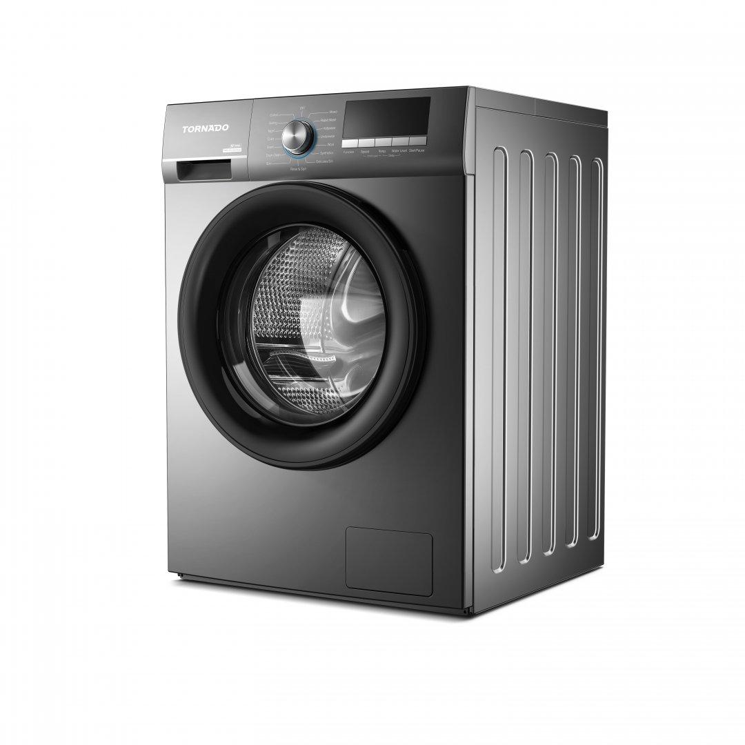 Tornado Front Loading washing Machines 7 KG Inverter BLDC 1200 RPM - TWX-FV712GOSSU