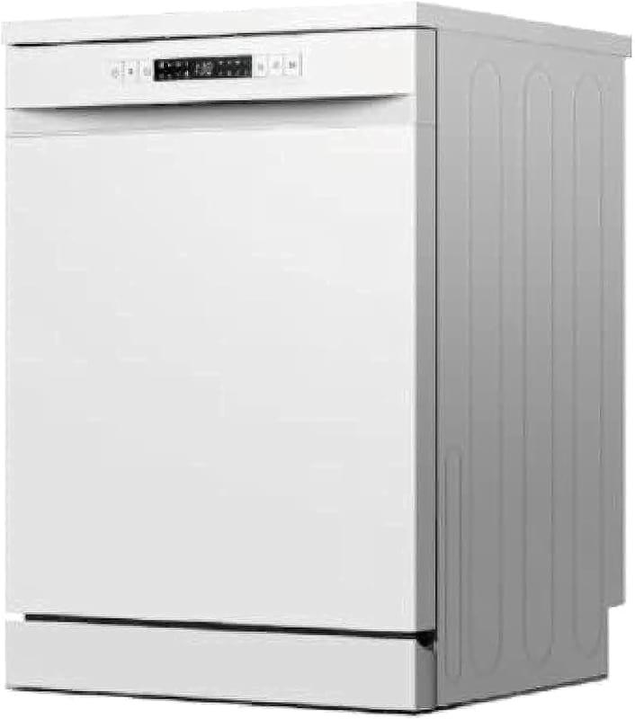 Hisense 13 Place Settings Freestanding Dishwasher 8 Programs - Color Titanium Grey - HS622E90G