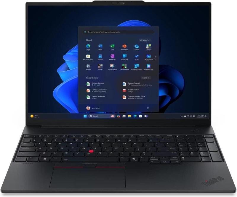 Lenovo ThinkPad E16 Business Laptop, 16-Inch FHD+, 13th Gen Intel 10-Core i7-13700H, 40GB DDR4 RAM, 1TB PCIe SSD, WiFi 6, Bluetooth 5.1, Backlit KB, Reade(UAE MODEL AND UPGRADE)