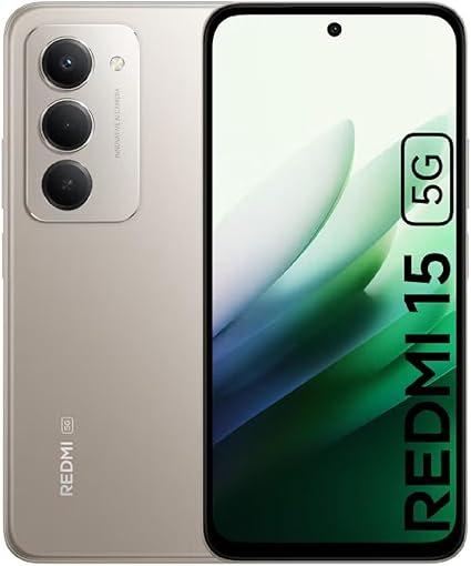 Redmi 15 5G Dual SIM 8GB 256GB Titan Gray - Global Version