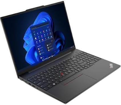 Lenovo Thinkpad E16 Gen 1 With 16 Wuxga Ips Display Intel Core I5 13420h Processor Integrated Intel Iris Xe Graphics 40gb Ddr 4 Ram 1tb Nvme Ssd Backlit Keyboard Fingerprint Windows 11 Black