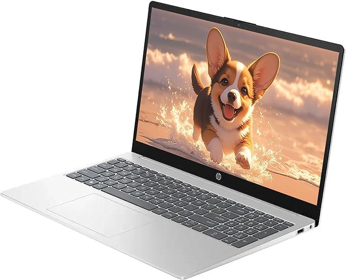 HP 15.6" Touchscreen Laptop 15 INCH HD Student Laptops, 12th Gen Intel 10 Cores Processor (Beat i7-1195G7), 32GB RAM 1TB PCIe SSD, Iris Xe Graphics, Wi-Fi 6E Win11, Silver +BWE Accessories