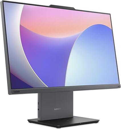 Lenovo ThinkCentre neo 50a 27 Gen 5 27" FHD IPS All-in-One Desktop, Intel Core 5 210H CPU, 16GB DDR5 RAM, 512GB SSD, Intel Graphics, ENG/ARB Wireless Keyboard & Mouse, Win 11, Luna Grey (Upgraded)