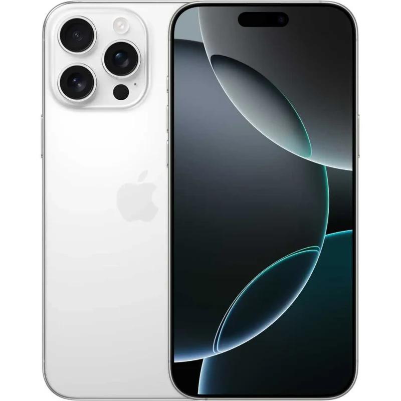 Apple iPhone 16 Pro Max (512GB) – White Titanium/Desert Titanium Middle East Version with FaceTime